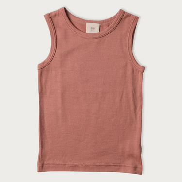 Merino Singlet | Rose