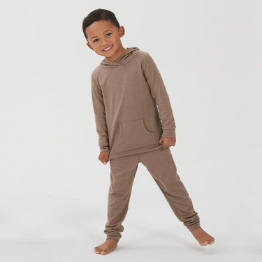 Merino Cuffed Pants | Walnut
