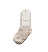 Grip Dot Sleepy Socks | Dune - Merino & Me