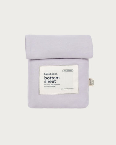 Cotton Bassinet Fitted Sheet - Lavender