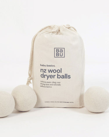 NZ Wool Dryer Balls (6 Pack)