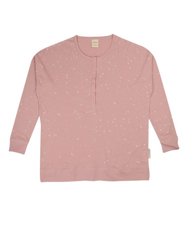 Womens Pyjama Top | Dusk Stars - Merino & Me