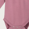 Babu Merino Long Sleeve Bodysuit - Blossom - view 3