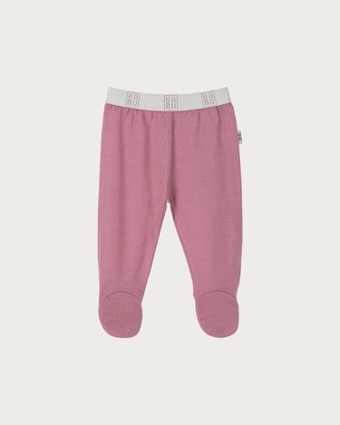 Merino Footed Leggings - Blossom