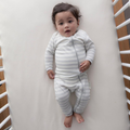 PJ Suit | Pebble Stripe - Merino & Me