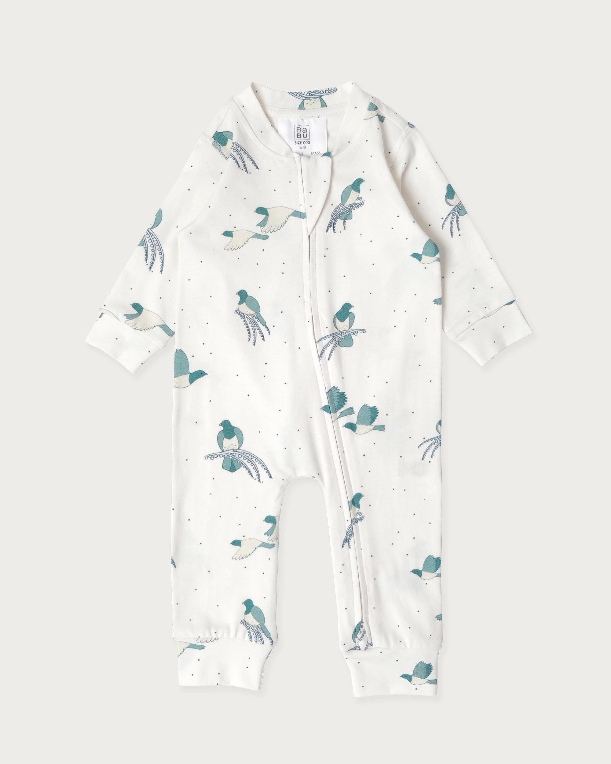 Organic Cotton Onesie - Kererū