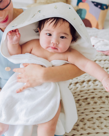 Terry Hooded Baby Towel - Kookaburra