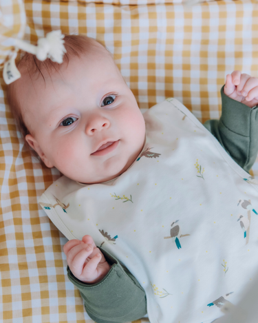 Organic Cotton Lycra Bib - Kookaburra