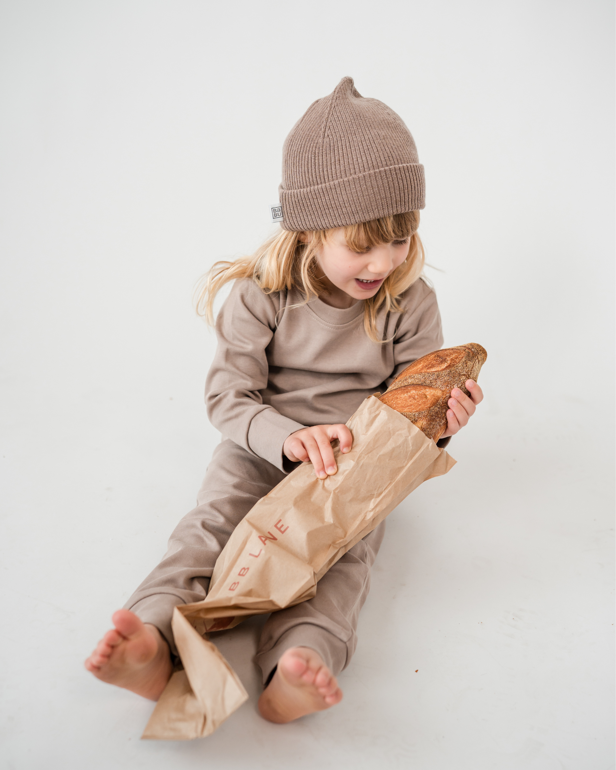 Long Sleeve PJ Set - Walnut