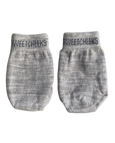 Baby Mittens | Grey Marle - Merino & Me