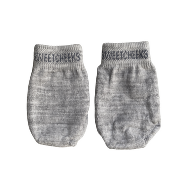 Baby Mittens | Grey Marle - Merino & Me