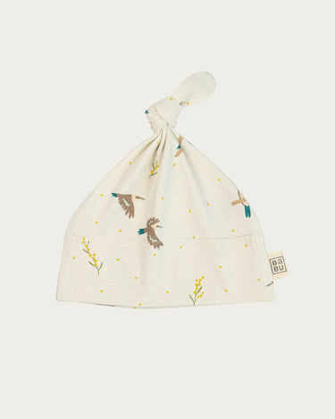 Cotton Knotted Beanie - Kookaburra