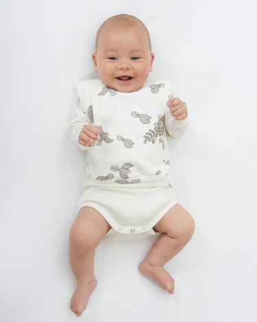 Babu Cotton Bib - Piwakawaka - view 3