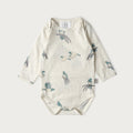 Babu Cotton Long Sleeve Bodysuit - Kereru