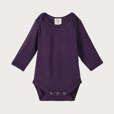 Merino Bodysuit | Plum