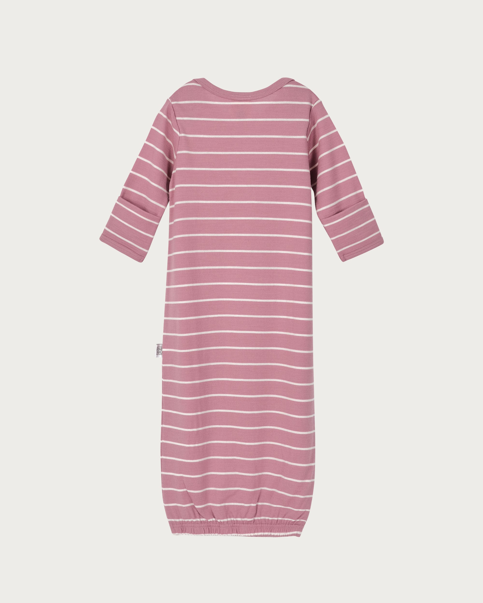 Merino Bundler Nightgown - Blossom Stripe