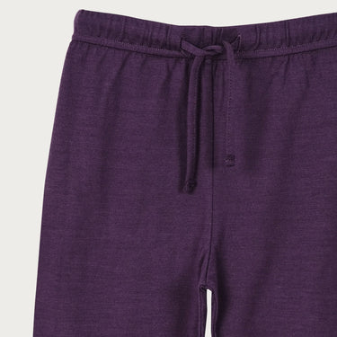 Merino Cuffed Pants | Plum