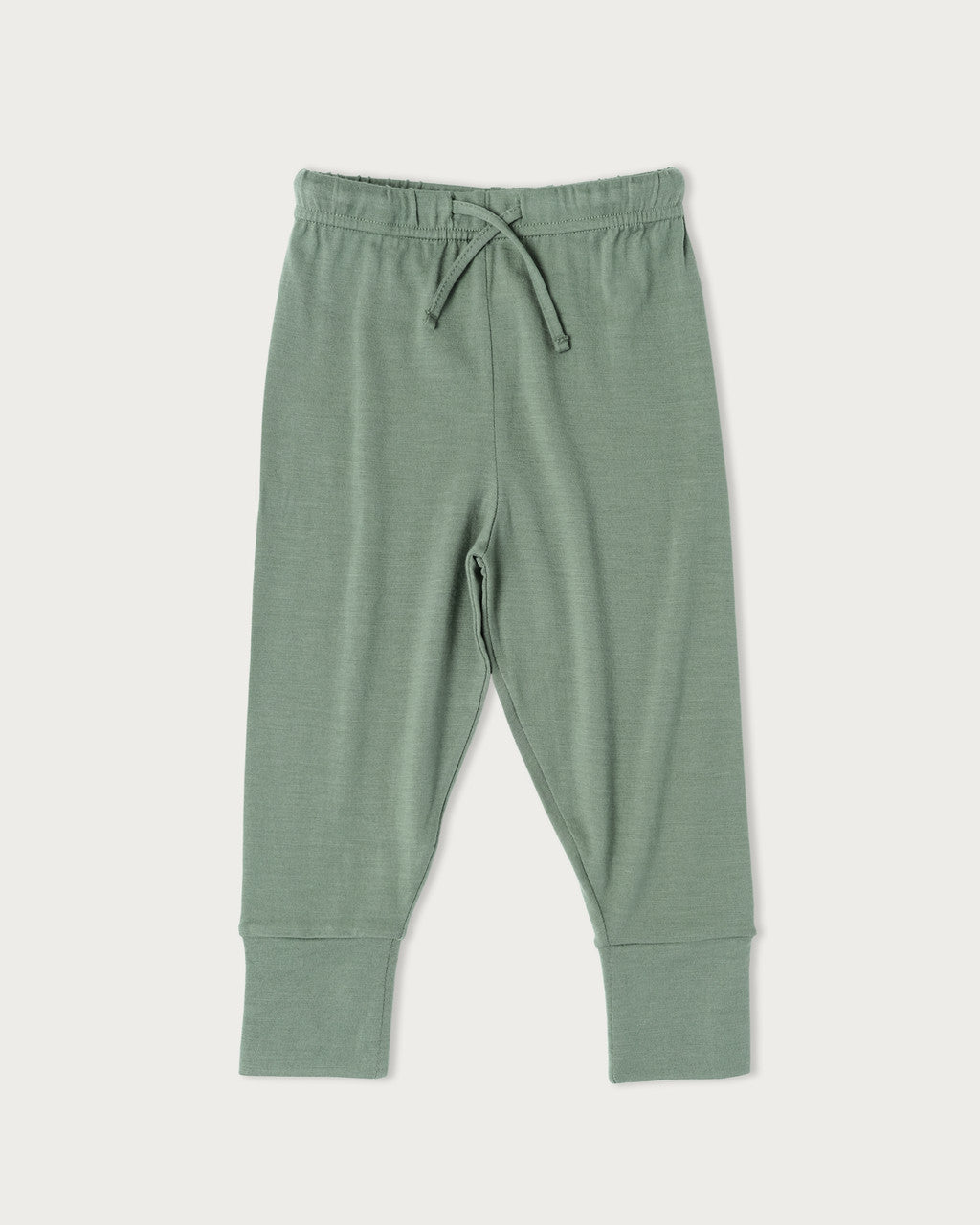 Merino Cuffed Pants - Sage