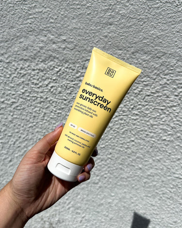 Babu Everyday Sunscreen (200ml) - lifestyle photo
