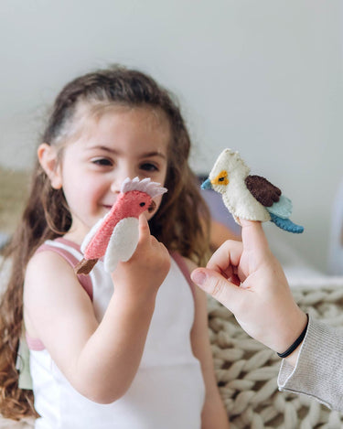 Kookaburra Finger Puppet