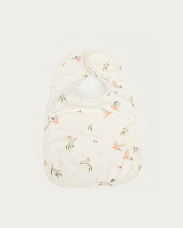 Organic Cotton Lycra Bib - Galah