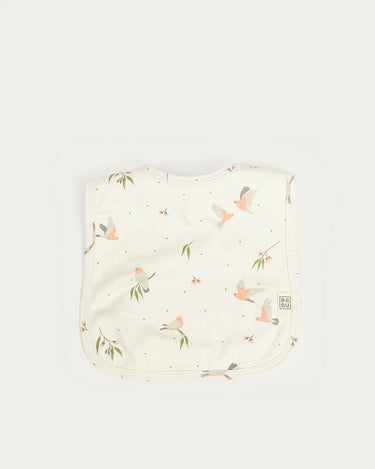 Organic Cotton Lycra Bib - Galah