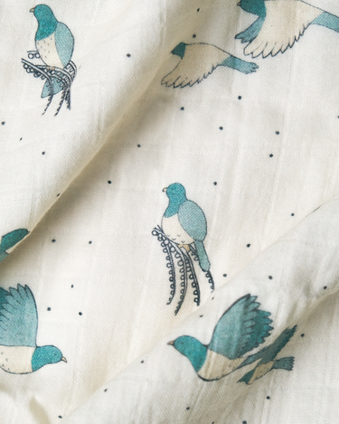 Babu Muslin Wash Cloths (6 Pack) - Kereru - view 4