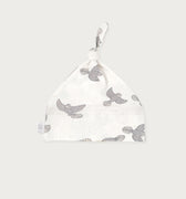 Babu Cotton Knotted Beanie - Piwakawaka