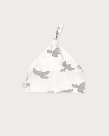 Babu Cotton Knotted Beanie - Piwakawaka