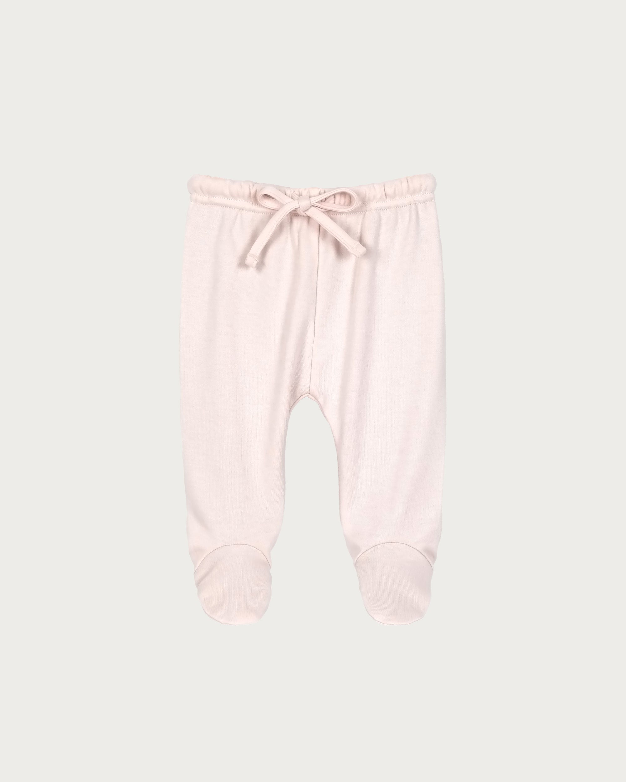 Footed Leggings - Petal