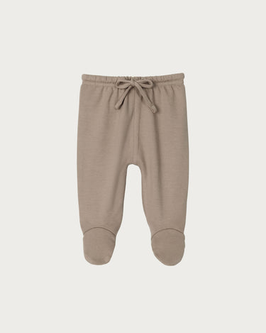 Cotton Footed Leggings - Walnut