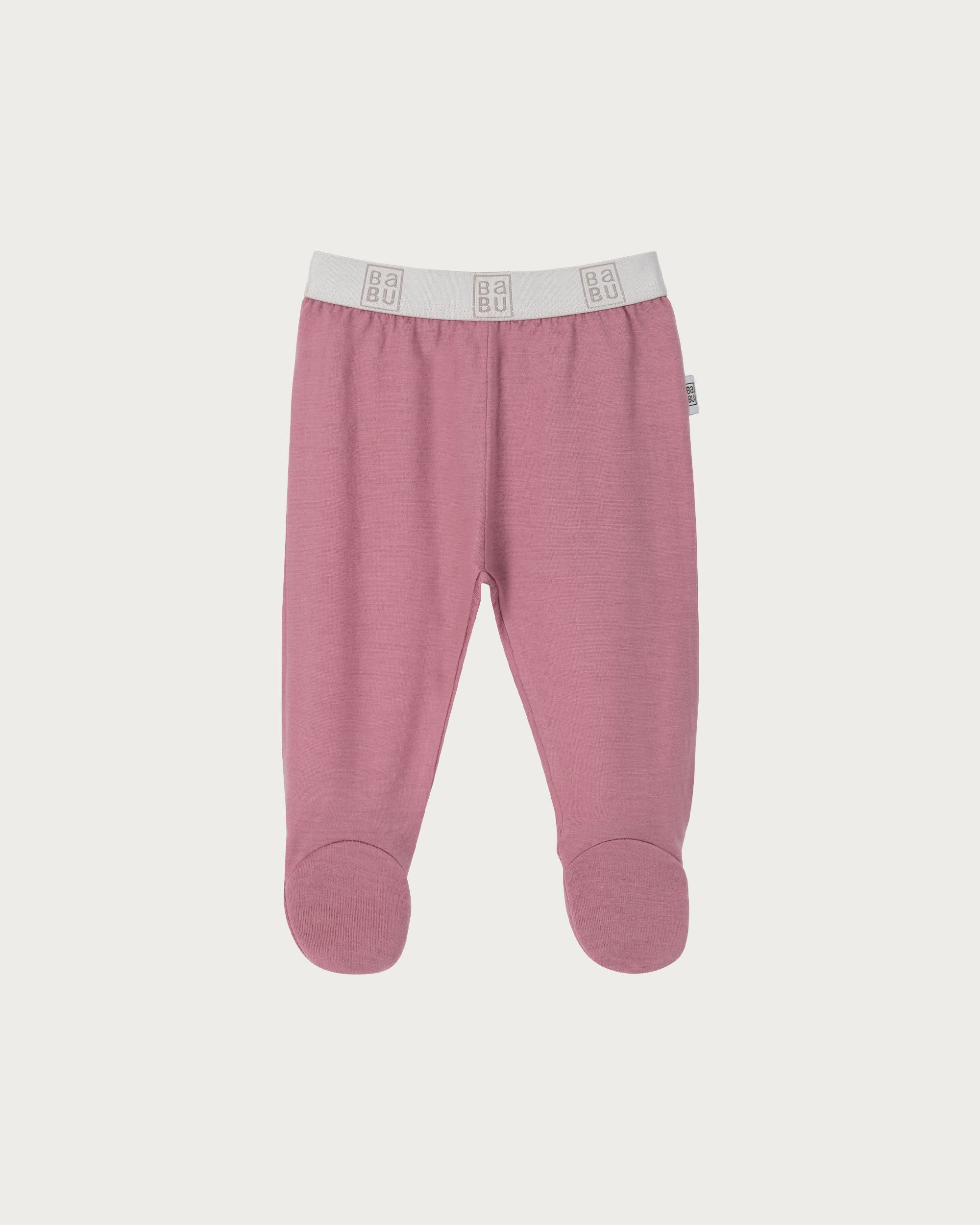 Merino Footed Leggings - Blossom