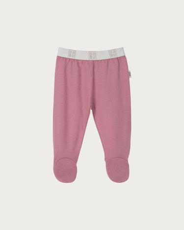 Merino Footed Leggings - Blossom