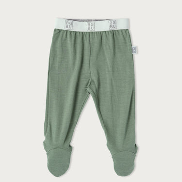 Merino Footed Leggings | Sage