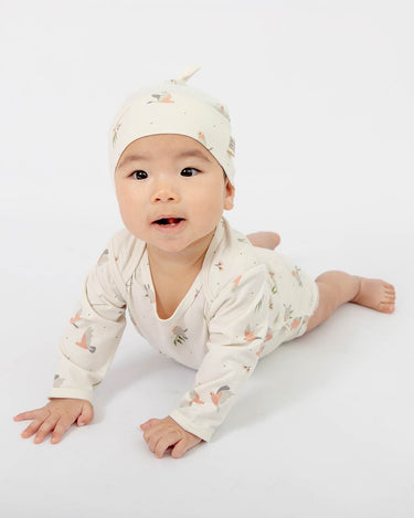 Cotton Knotted Beanie - Galah