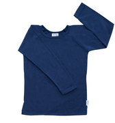 Long Sleeve Top | Navy - Merino & Me