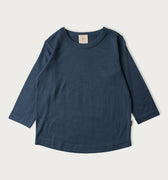 Babu Merino Long Sleeve Tee - Denim