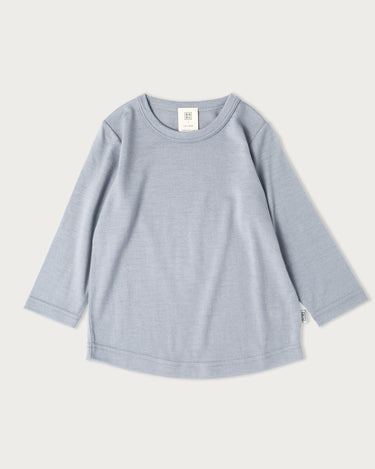 Babu Merino Long Sleeve Tee - Periwinkle