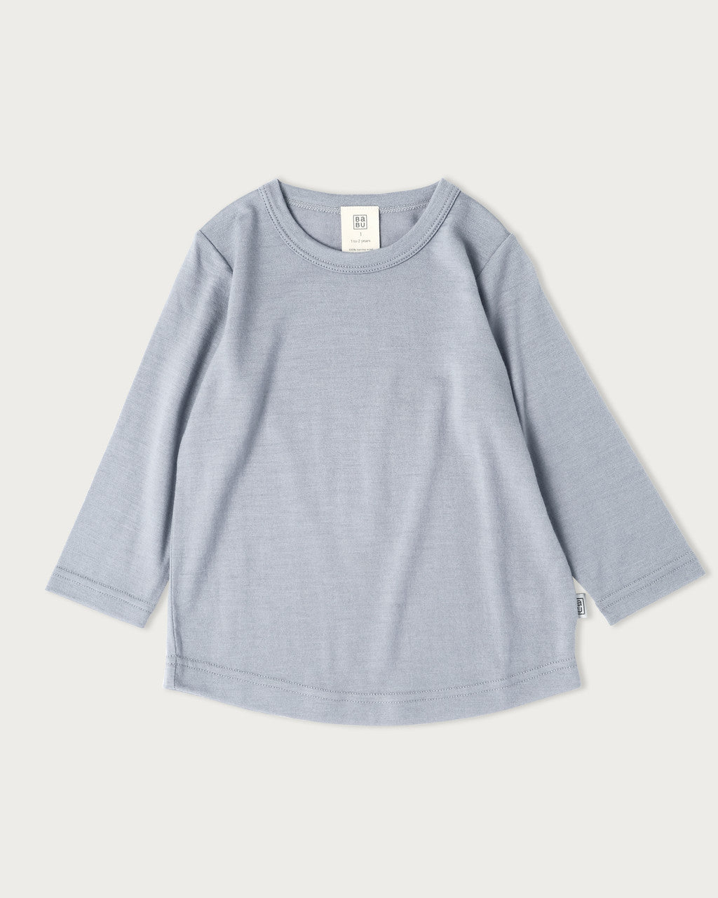 Merino Long Sleeve Tee - Periwinkle