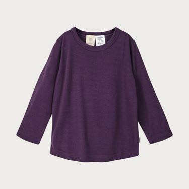 Merino Long Sleeve Tee | Plum
