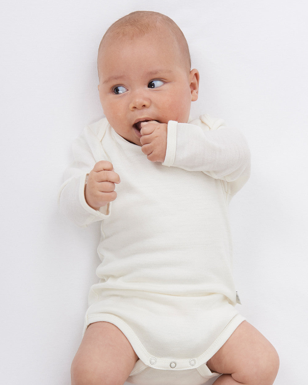 Merino Bodysuit - Cream