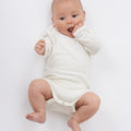 Babu Merino Long Sleeve Bodysuit - Cream - view 3