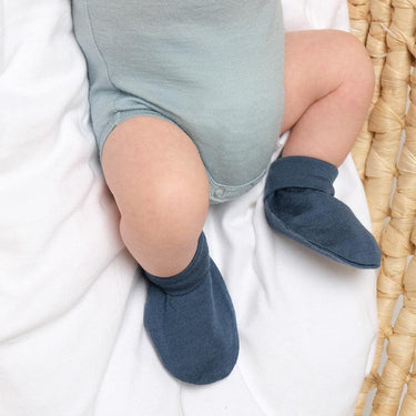 Merino Booties | Periwinkle