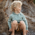 Babu Merino Hoodie - Sage - view 5