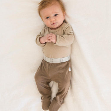Merino Footed Leggings | Walnut