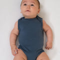 Babu Merino Singlet Bodysuit - Denim - view 4