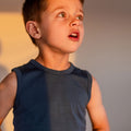 Babu Merino Singlet - Denim - view 3