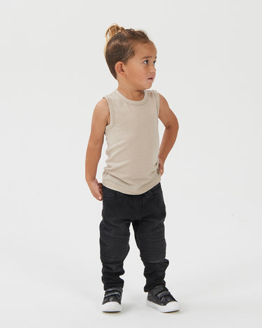 Babu Merino Singlet - Mushroom - view 5