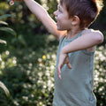 Babu Merino Singlet - Sage - view 2