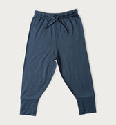 Merino Cuffed Pants - Denim